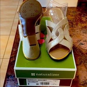 Naturalizer New Berkley Gold Metallic